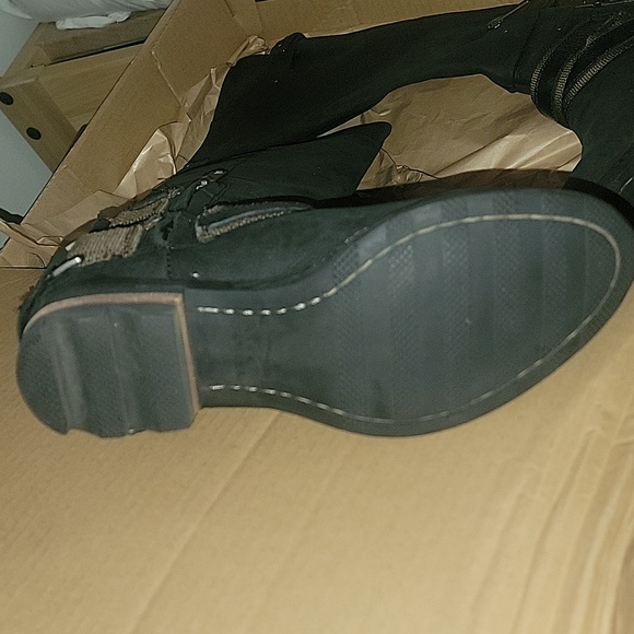 Sorel lola tall boots black mud - Picture 7 of 9